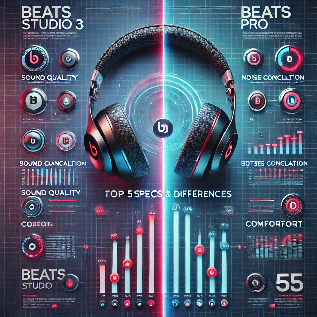 Top 5 Beats Studio 3 vs Pro Specs & Performance Insights