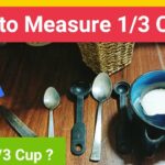 How Many Tablespoons in 1/3 Cup?